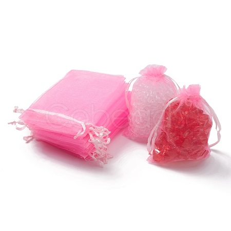 Organza Gift Bags with Drawstring OP-R016-9x12cm-02-1