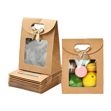 12Pcs Blank Kraft Paper Bags ABAG-YW0001-11-1