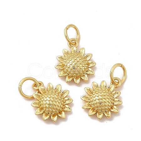 Rack Plating Eco-Friendly Brass Pendants KK-A177-31G-1
