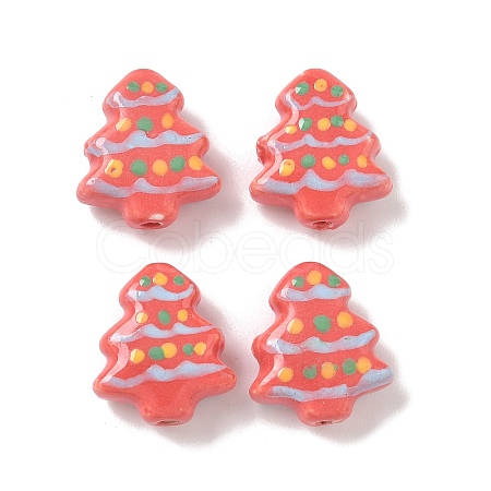 Handmade Porcelain Beads X1-PORC-P031-02D-1
