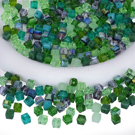 2 Bags Imitation Artificial Crystal Glass Beads GLAA-SZ0001-95C-07-1