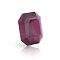 Preciosa&reg MAXIMA Crystal Fancy Stones, Czech Crystal, 435 34 222 Octagon, Dura Foiling, 20050 Amethyst, 10x8mm