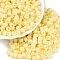 Opaque Baking Paint Glass Seed Beads, Round Hole, Cylinder, Champagne Gold, 4x5.5mm, Hole: 1.8mm, about 2500pcs/pound