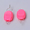 Fishing Rod  Accessories, Card Line Tool, Pink, 33x14.5x9mm, Hole: 3mm