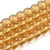Transparent Glass Beads Strands GLAA-T032-T6mm-08-1