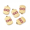 PVD Vacuum Plating 201 Stainless Steel Pendants STAS-J401-VC1040-3
