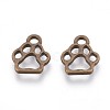 Tibetan Style Alloy Pendants X-TIBEP-A36554-AB-NR-1