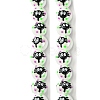 Handmade Porcelain Beads Strands PORC-A025-01F-1