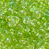 3/0 Baking Paint Transparent Colours Glass Round Beads SEED-L011-13A-14-3