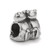 304 Stainless Steel European Beads STAS-G256-28AS-2