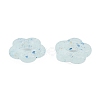 Marbled Stone Style Opaque Acrylic Beads LS-OACR-G009-06A-2