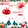 Mushroom Wool Felt Hanging Pendant Decorations AJEW-WH0326-99-4