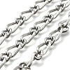 304 Stainless Steel Twisted Curb Link Chains CHS-A016-12P-A-1