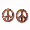 Handmade Millefiori Glass Lampwork Pendants LAMP-S189-09-B-3