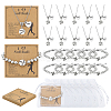 Alloy CCB Plastic Bead Baseball Link Bracelets HJEW-PH02411-1