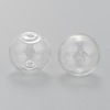 Handmade Blown Glass Globe Beads X-DH017J-1-4