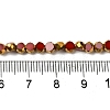 Electroplate Glass Beads Strands EGLA-P061-01A-07-4