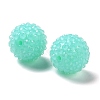 Chunky Resin Rhinestone Bubblegum Ball Beads RESI-S259-A04-2