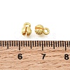 Brass Bead Tips KK-Z156-04G-02-3