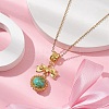304 Stainless Steel Necklaces NJEW-MZ00026-02-2