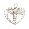 Brass Micro Pave Cubic Zirconia Pendants KK-H527-02B-P-1