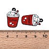 Baking Paint Alloy Enamel Pendants PALLOY-T093-14-3