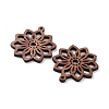 Walnut Wood Laser Cut Pendants WOOD-Q051-05A-2