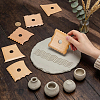 6Pcs Wooden Pottery Foot Shaper Tools DIY-UN0008-61-4