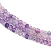 Natural Fluorite Beads Strands G-F789-01-2mm-5