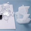 3D Bear Cell Phone Bracket Silicone Molds DIY-K017-01-1