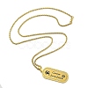 Constellation 304 Stainless Steel Micro Pave Clear Cubic Zirconia Wheat Chain Pendant Necklaces for Women Men NJEW-U007-01L-2