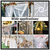 3M Polyester Hexagonal Mesh Fabrics DIY-WH0542-58B-7