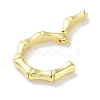 Rack Plating Brass Twister Clasps KK-Z039-34G-3