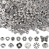 700Pcs 14 Styles Tibetan Style Alloy Beads FIND-PA0001-28-1