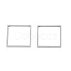 Non-Tarnish 304 Stainless Steel Linking Rings STAS-S105-T935-3-2