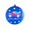 Christmas Ball with Truck Pendant Silicone Molds DIY-K051-23-2