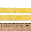 Dyed Natural White Jade Beads Strands G-T143-17E-5