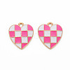 Alloy Enamel Pendants ENAM-S121-176C-RS-2