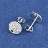 304 Stainless Steel Stud Earring Findings STAS-O119-15A-S-2