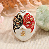 Alloy Enamel Adjustable Rings FS-WG64B68-01-4
