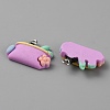 Study Theme Opaque Resin Pendants RESI-CJC0011-34F-2