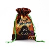 Halloween Cotton Cloth Storage Pouches ABAG-A005-01E-3