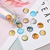 Luminous Glass Cabochons GLAA-SZ0001-13-5