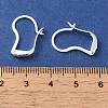 Brass Hoop Earring Findings FIND-Z039-30S-3