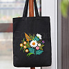 DIY Flower Pattern Tote Bag Embroidery Kit PW22121378741-1