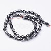 Non-magnetic Synthetic Hematite Beads Strands G-F396-14-2