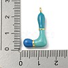 Brass Enamel Pendants KK-E093-03G-L-3