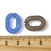 Transparent Frosted Acrylic Linking Rings OACR-B017-04A-3