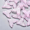 Transparent Spray Painted Glass Pendants X-GLAA-S190-009A-05-1