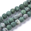Natural Map Stone Picasso Jasper Beads Strands G-F668-18-6mm-2